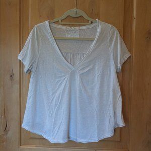 Free People white t-shirt